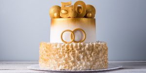 bolo cerimonial bodas de ouro